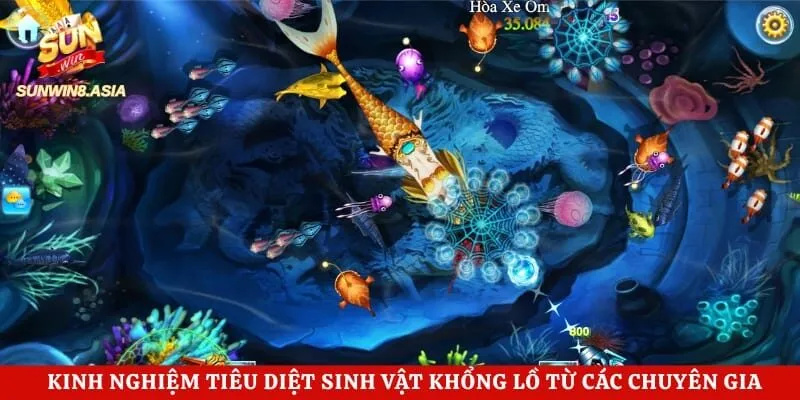 Kinh nghiệm tiêu diệt sinh vật khổng lồ từ các chuyên gia