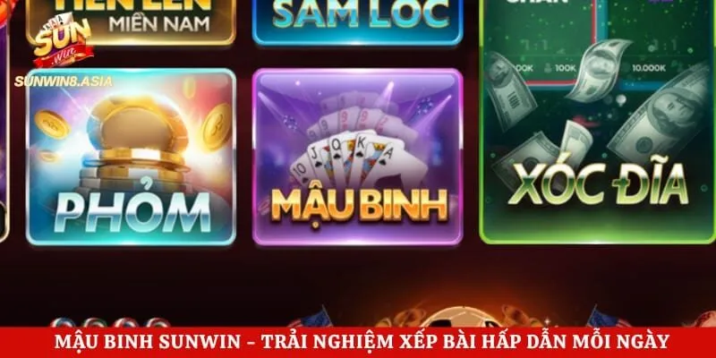 Mậu Binh Sunwin - Trải Nghiệm Xếp Bài Hấp Dẫn Mỗi Ngày 2 Mậu Binh Sunwin – Trải Nghiệm Xếp Bài Hấp Dẫn Mỗi Ngày