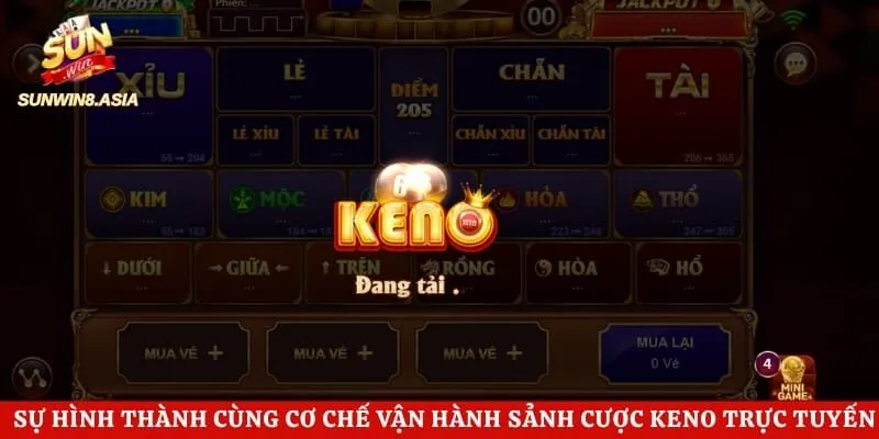Xổ Số Keno Sunwin - Đỉnh Cao Giải Trí Kiếm Tiền Tỷ Cực Dễ 2 Sự hình thành cùng cơ chế vận hành sảnh cược keno trực tuyến